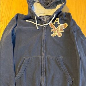 American Eagle Outfitters Blue Hoodie